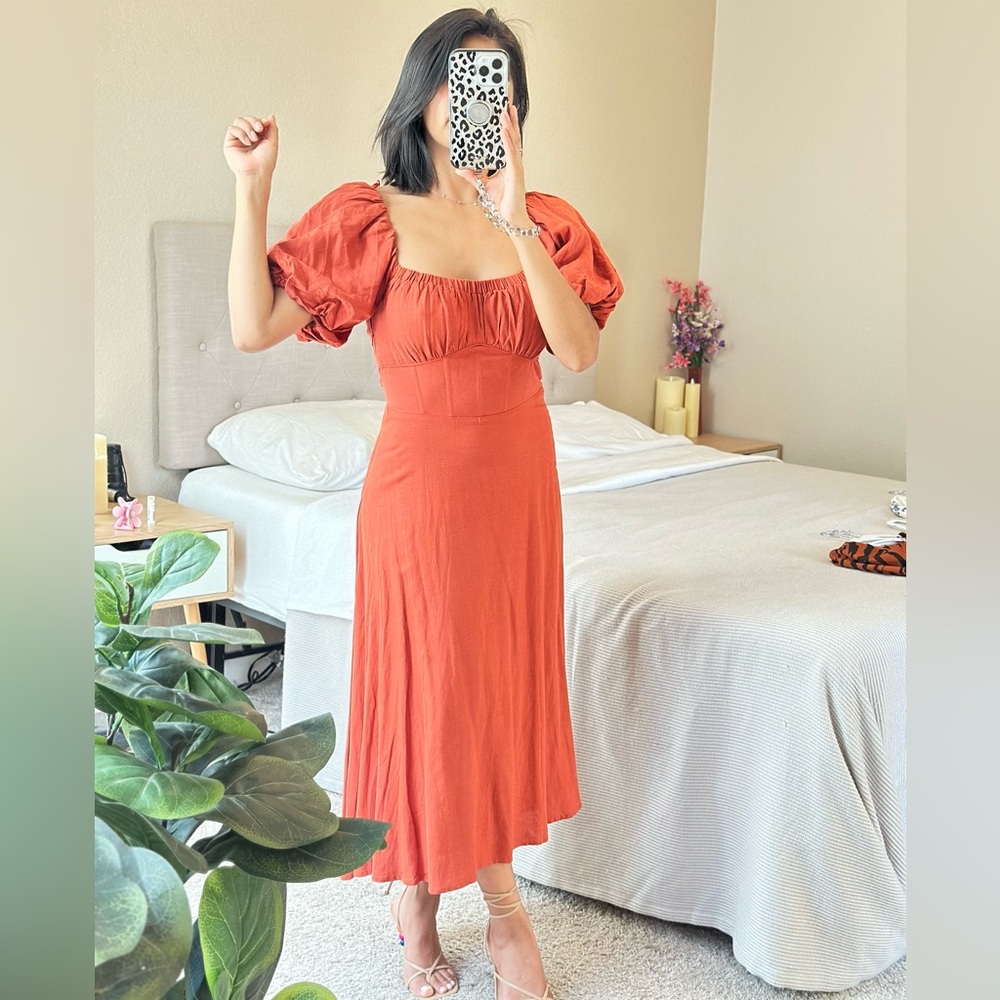 ASTR THE LABEL midi dress